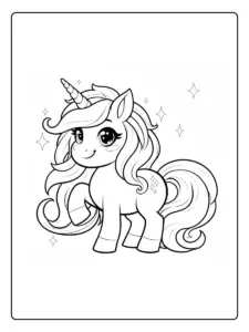 Desenho De Unicornio Para Colorir (1)