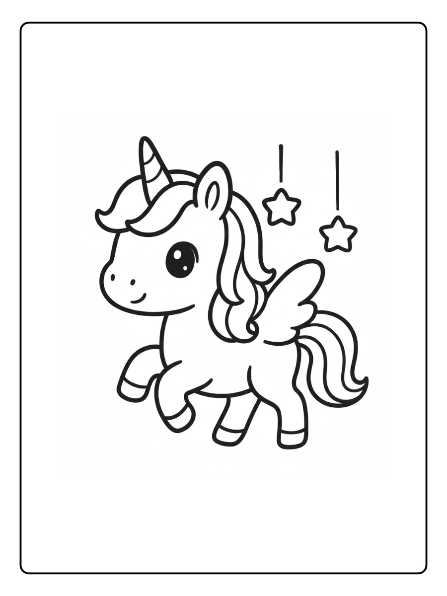Desenho De Unicornio Para Colorir (10)