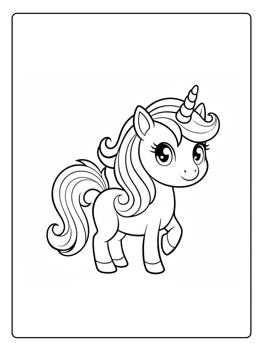 Desenho De Unicornio Para Colorir (13)