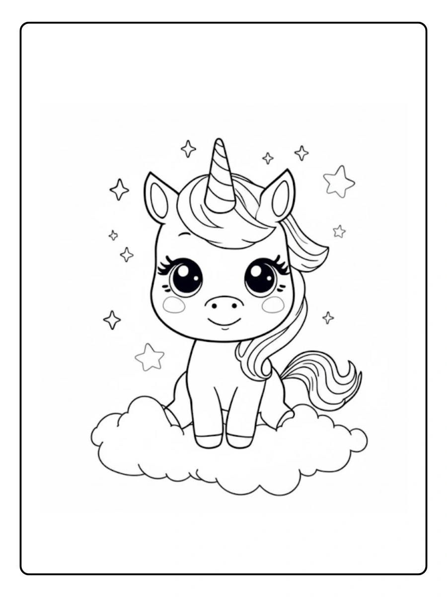 Desenho De Unicornio Para Colorir (6)
