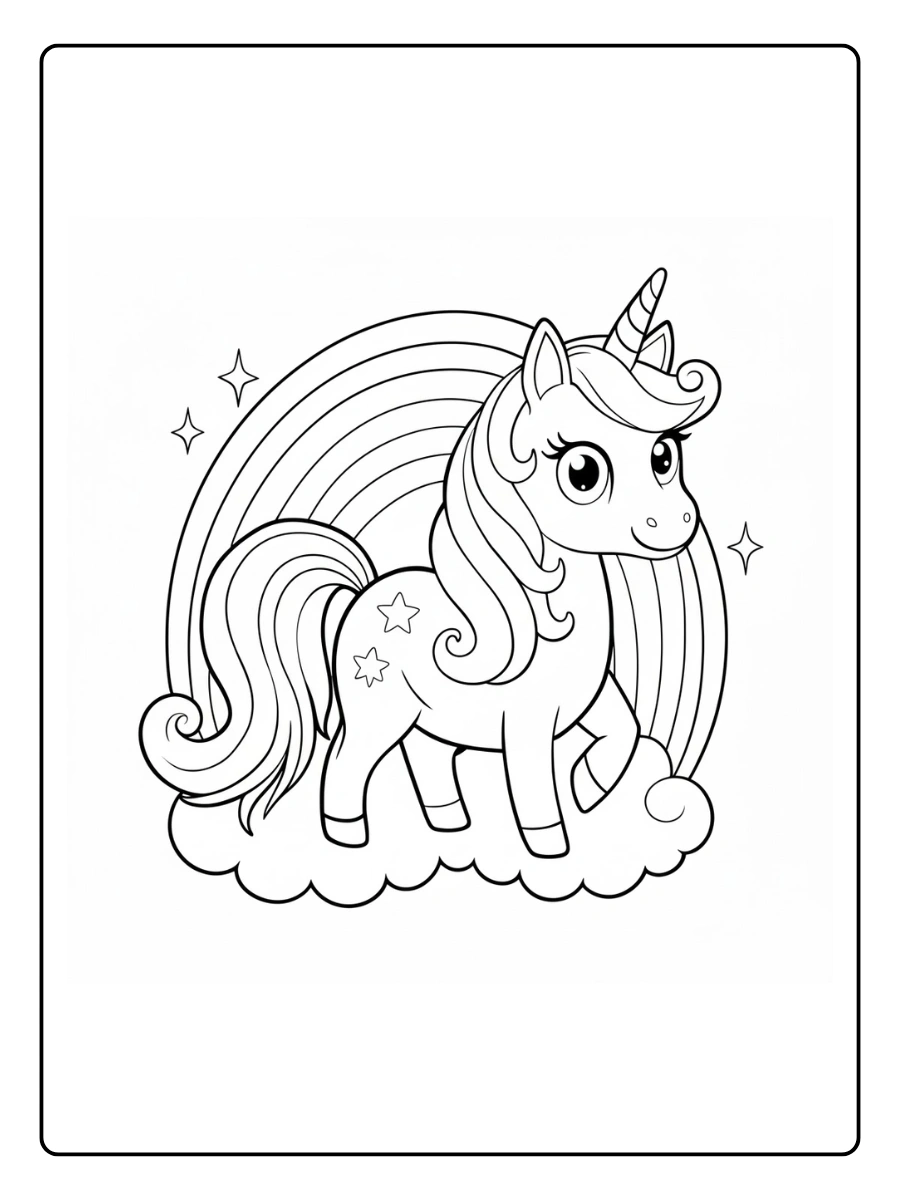 Desenho De Unicornio Para Colorir (7)