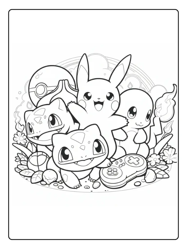 Desenho Do Pokemon Para Colorir (16)