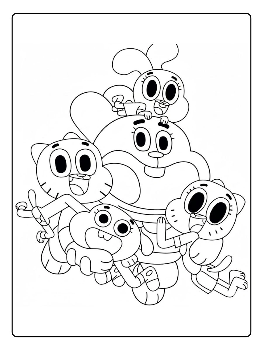 Desenhos Animados Para Colorir