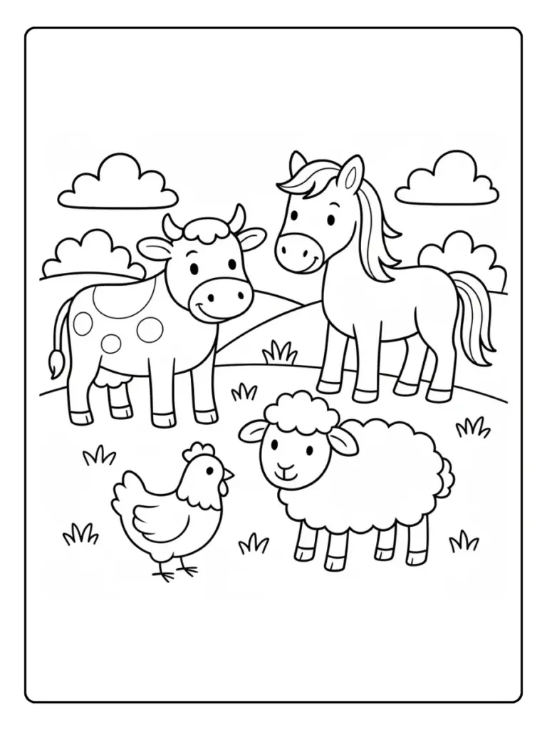 Desenhos Para Colorir Animais Da Fazenda (12)