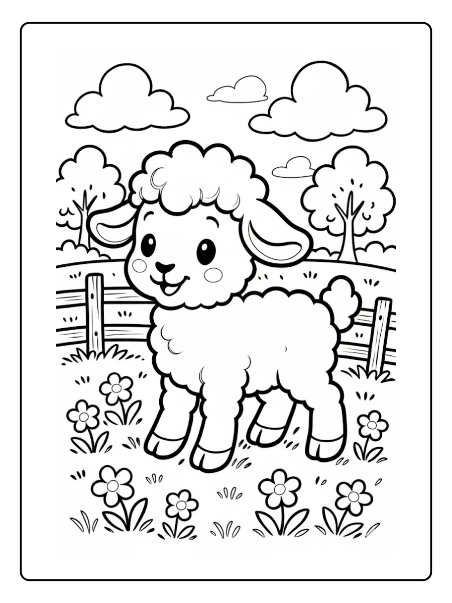 Desenhos Para Colorir Animais Da Fazenda (4)