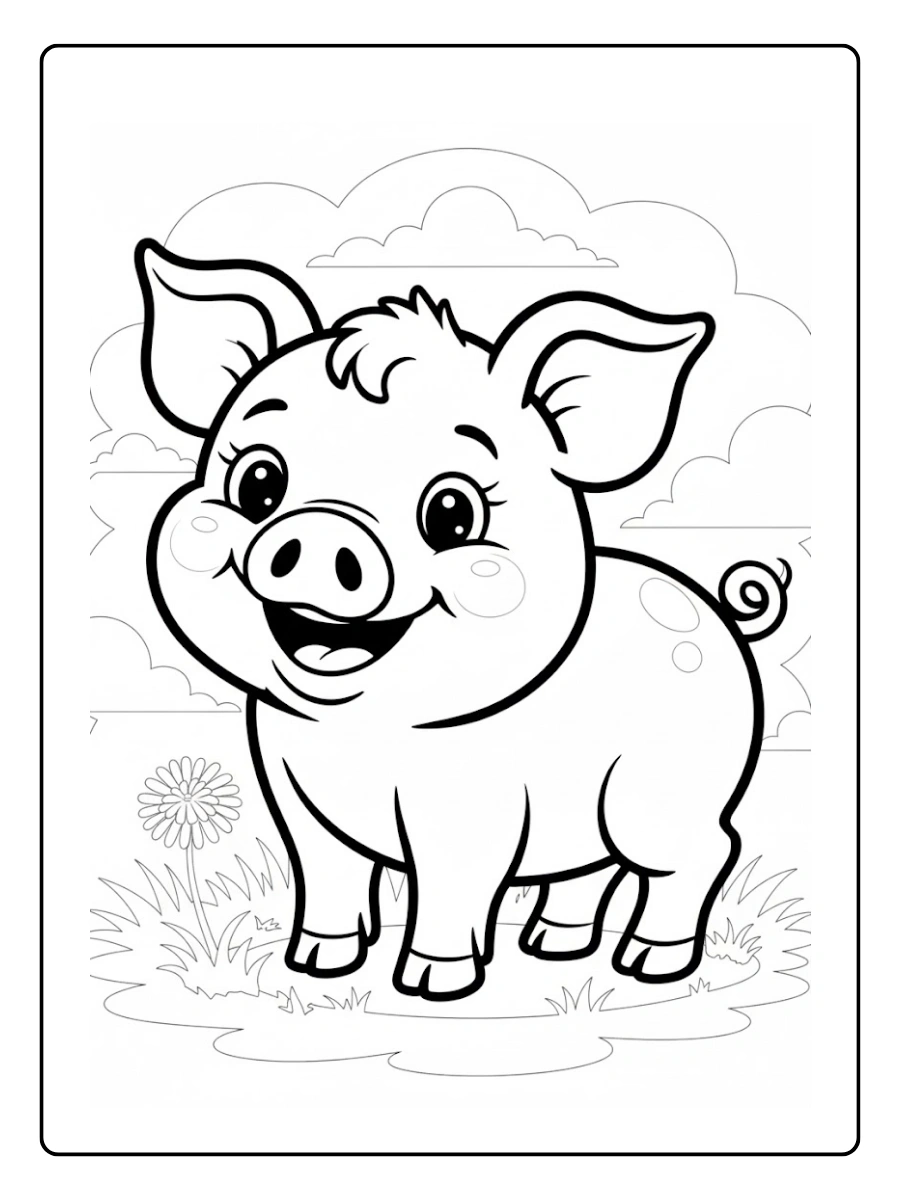 Desenhos Para Colorir Animais Da Fazenda (5)