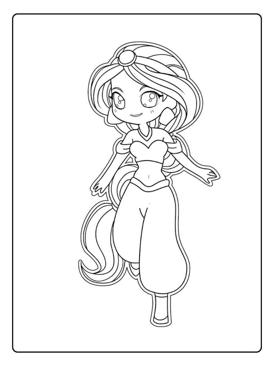 Desenhos Para Colorir As Princesas Disney (1)