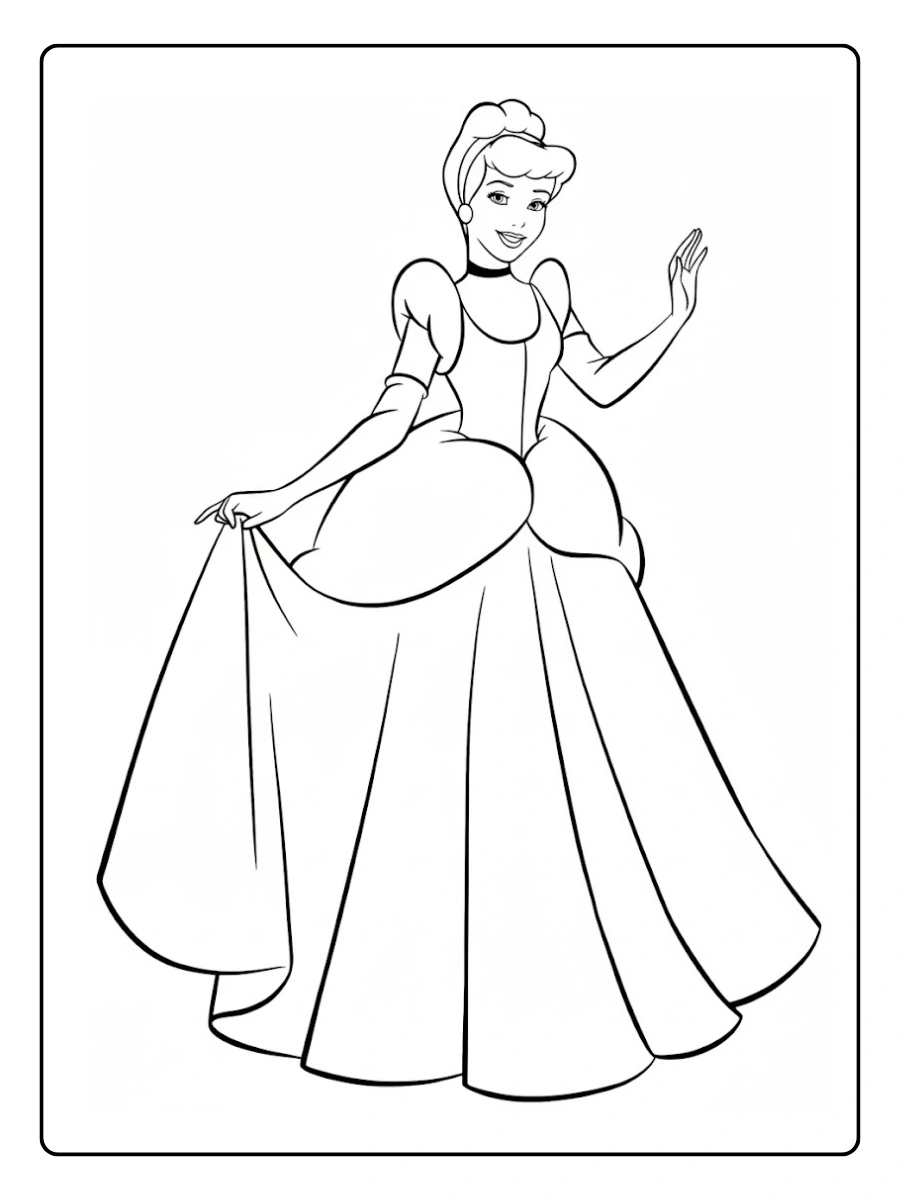 Desenhos Para Colorir As Princesas Disney (11)