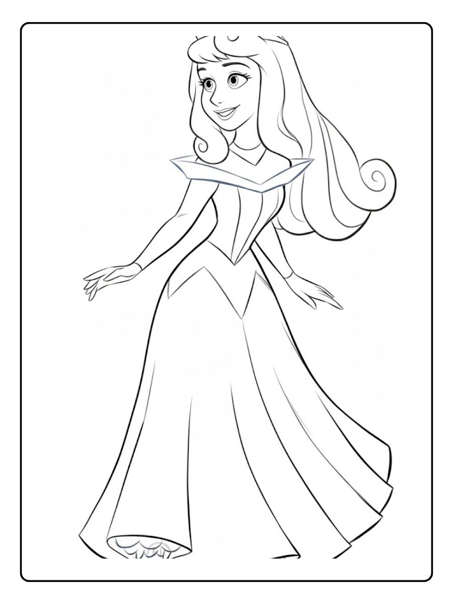 Desenhos Para Colorir As Princesas Disney (12)