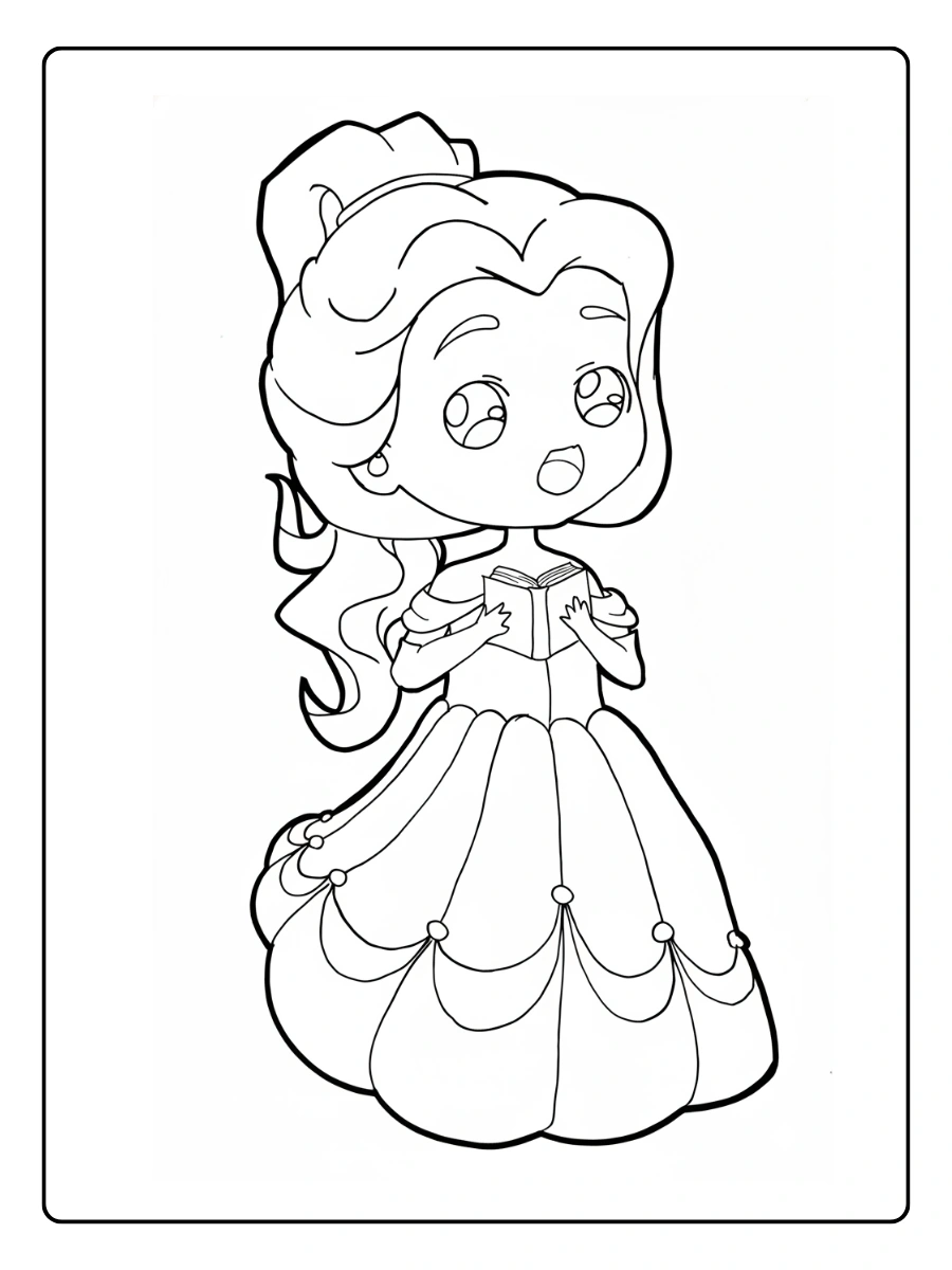 Desenhos Para Colorir As Princesas Disney (5)