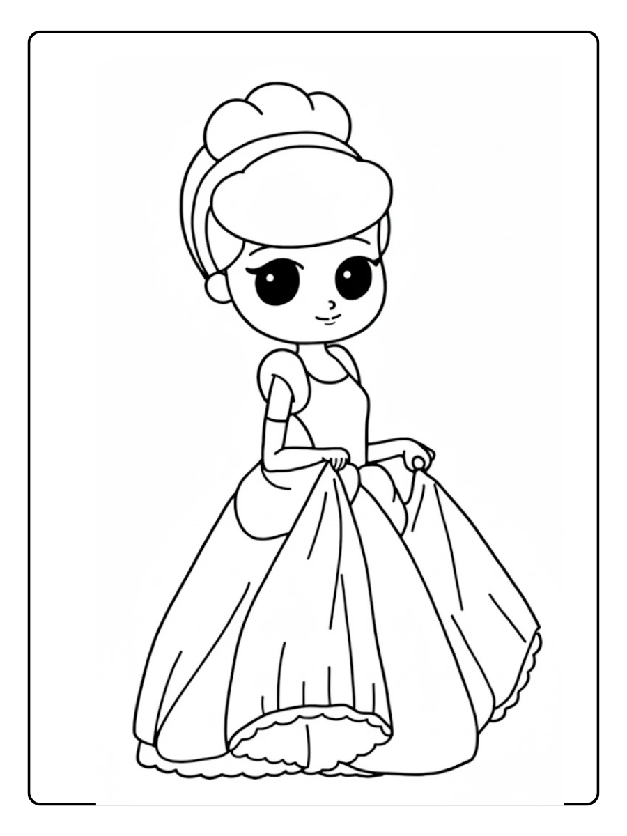 Desenhos Para Colorir As Princesas Disney (7)