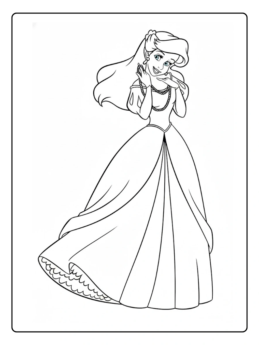 Desenhos Para Colorir As Princesas Disney (9)