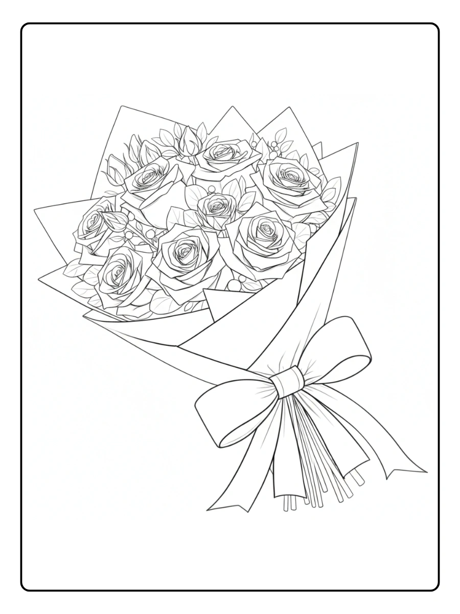 Desenhos para colorir do Dia dos Namorados (16)