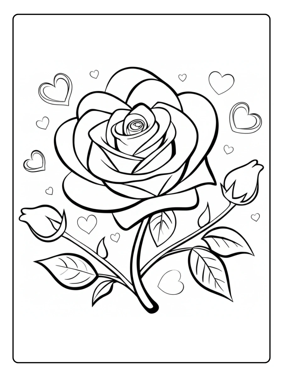 Desenhos para colorir do Dia dos Namorados (18)