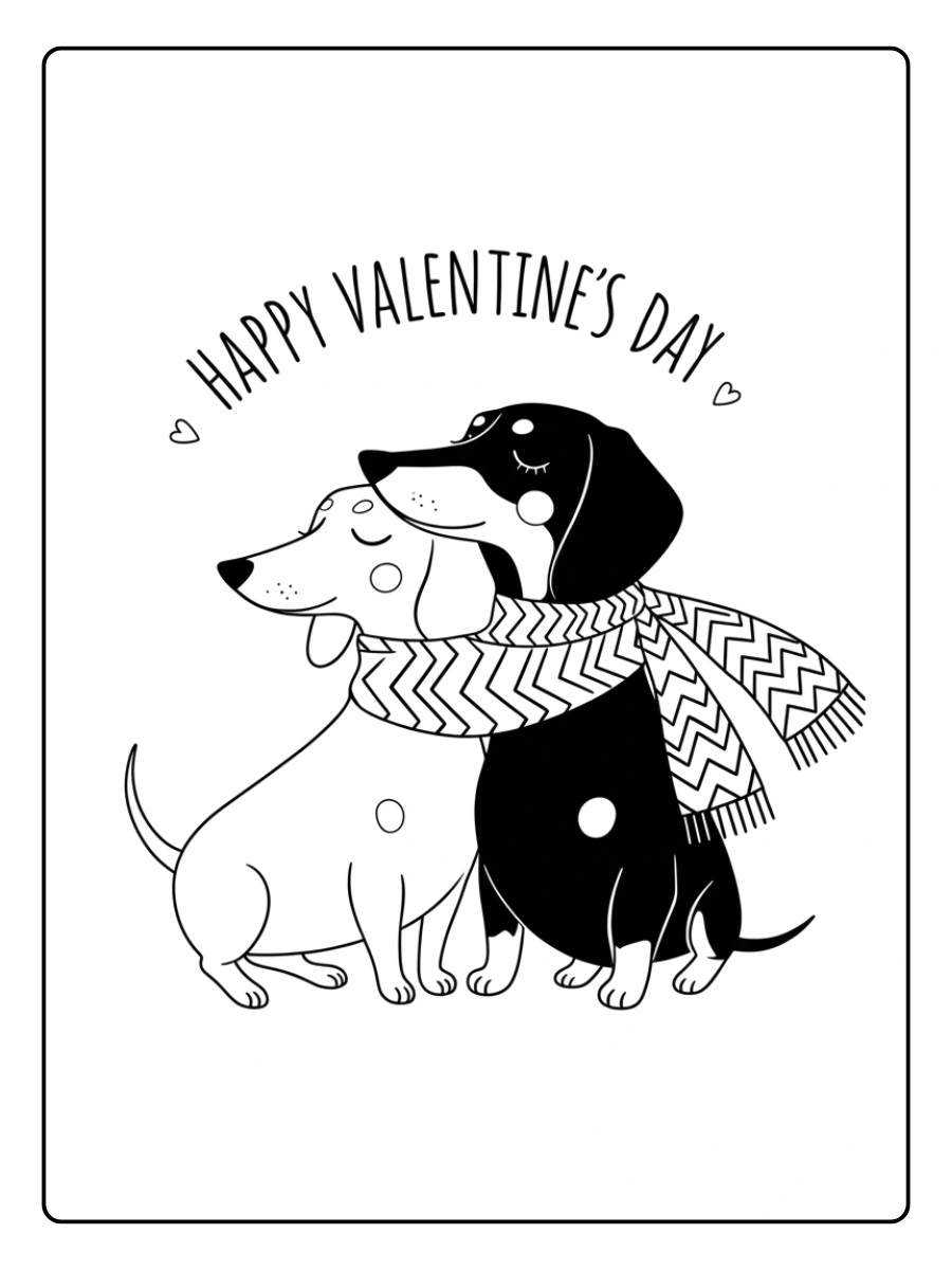 Desenhos para colorir do Dia dos Namorados (19)