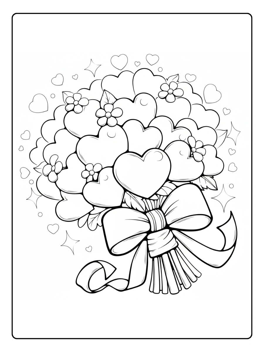 Desenhos para colorir do Dia dos Namorados (5)