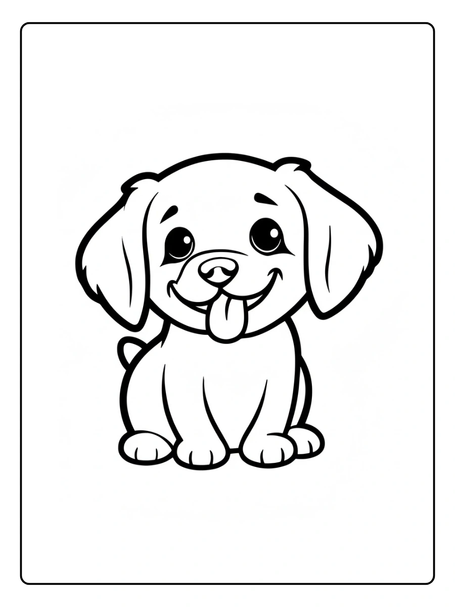 desenho de cachorro para colorir (10)