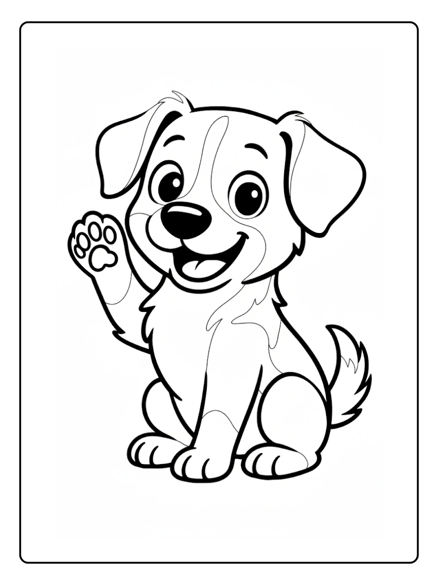 desenho de cachorro para colorir (14)