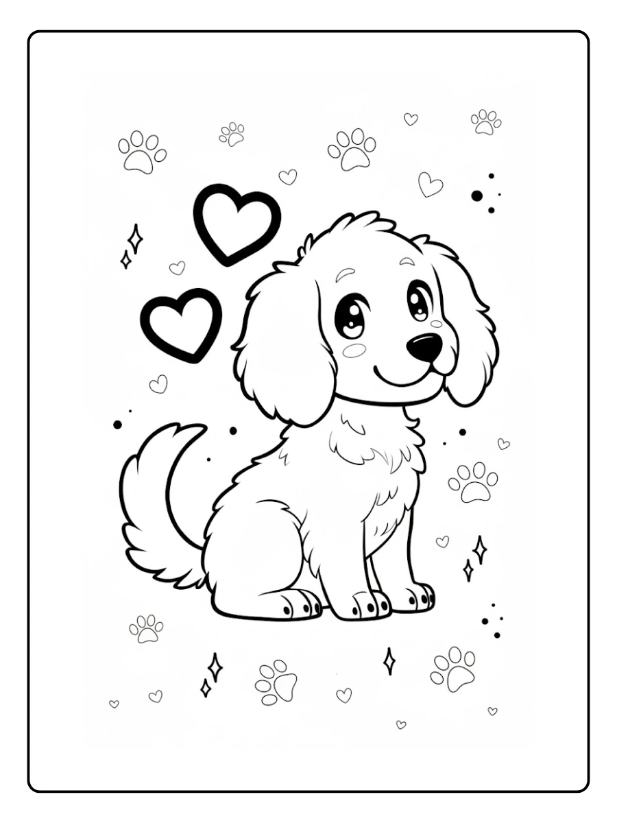desenho de cachorro para colorir (7)
