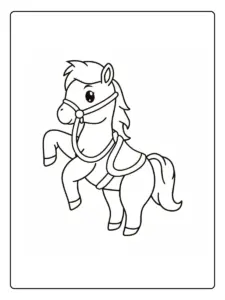 desenho de cavalo para colorir (1)
