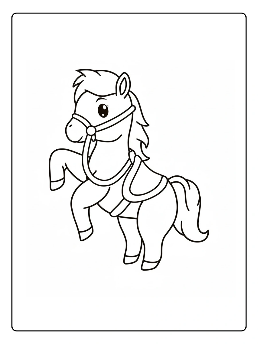 desenho de cavalo para colorir (1)