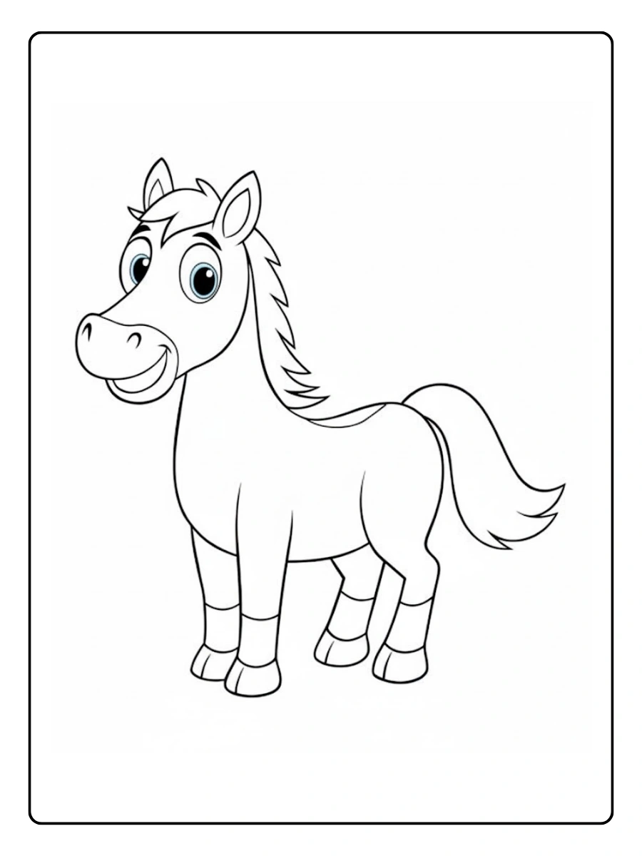 desenho de cavalo para colorir (13)