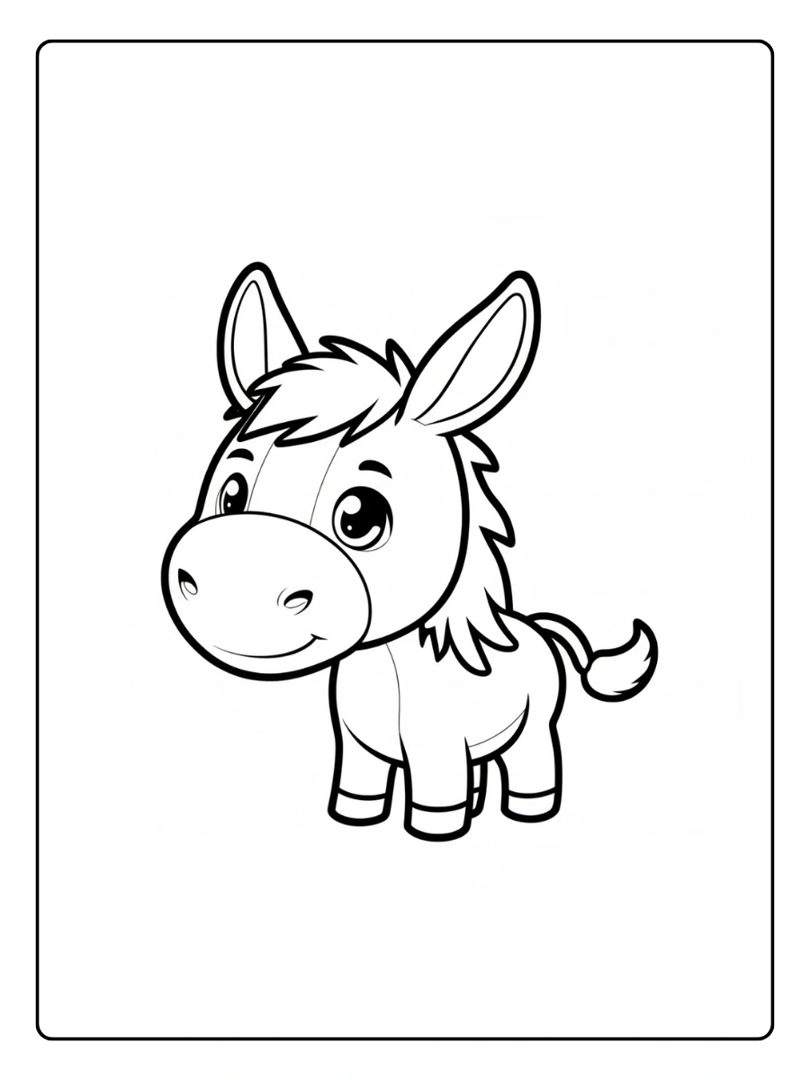 desenho de cavalo para colorir (3)