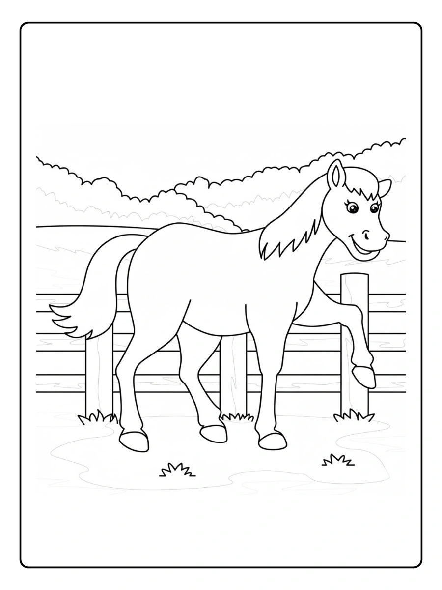 desenho de cavalo para colorir (6)