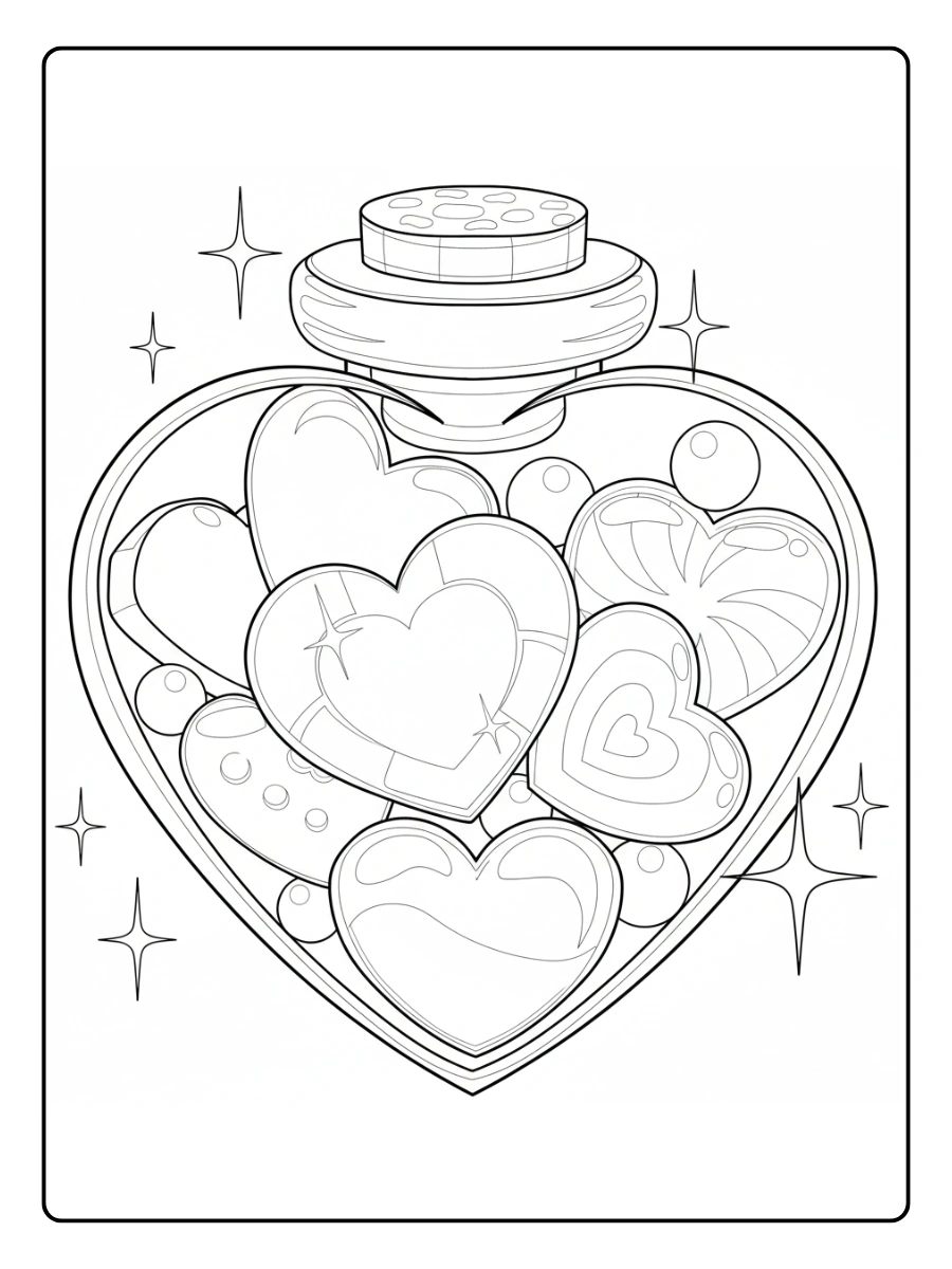 desenho de coração para colorir (15)