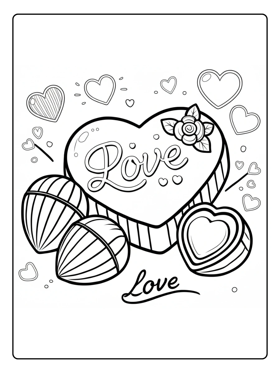 desenho de coração para colorir (5)