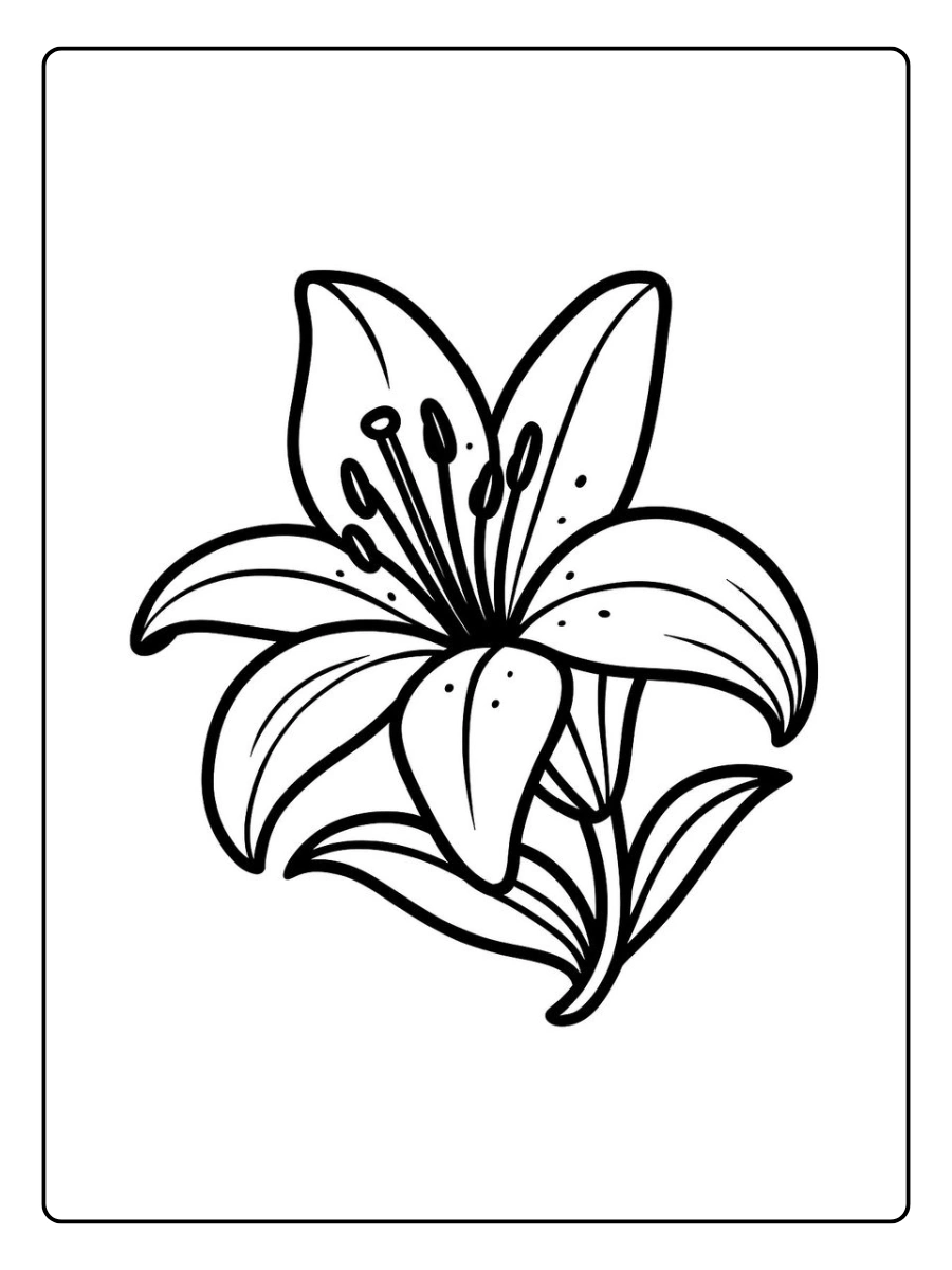 desenho de flores para colorir (10)