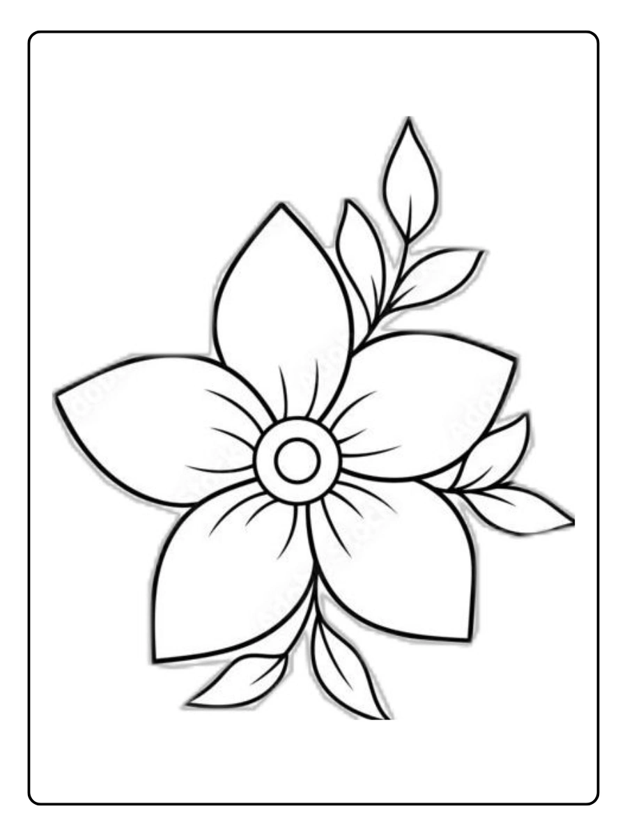 desenho de flores para colorir (12)
