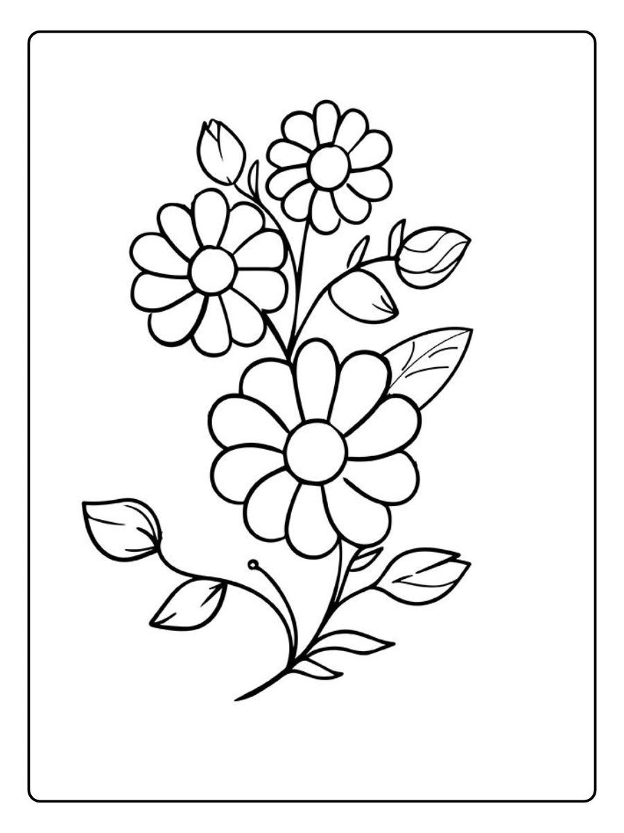 desenho de flores para colorir (14)
