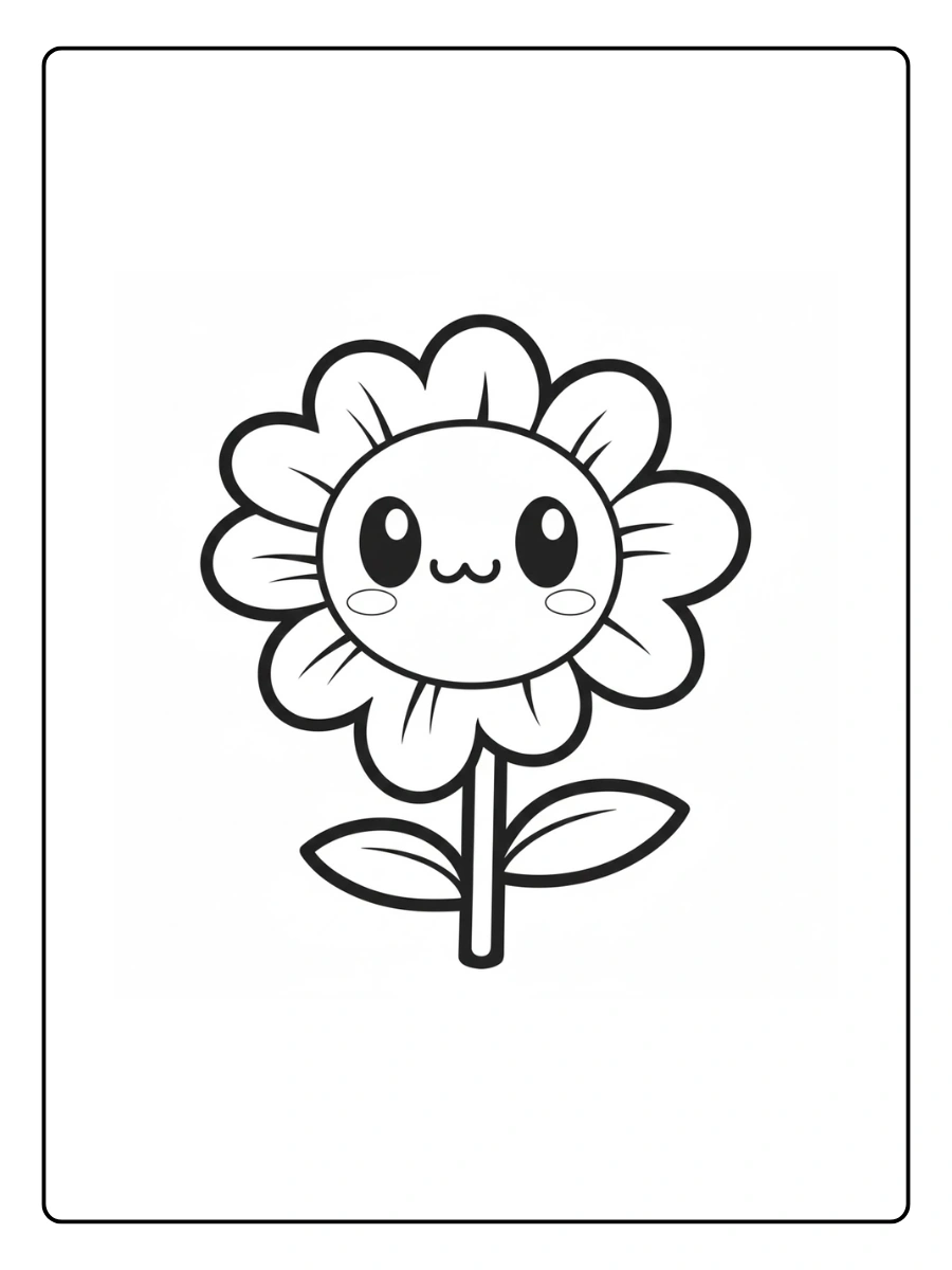 desenho de flores para colorir (15)