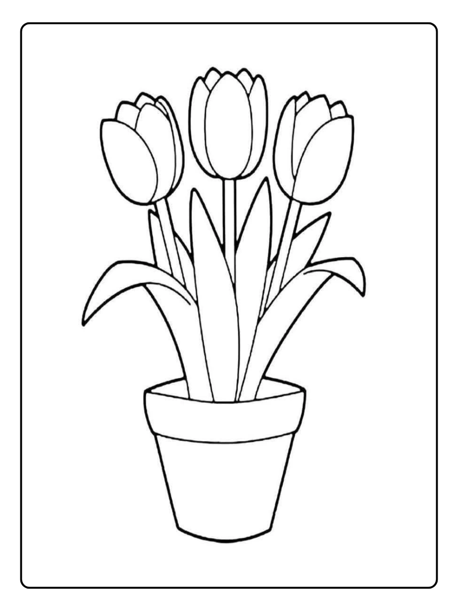 desenho de flores para colorir (9)