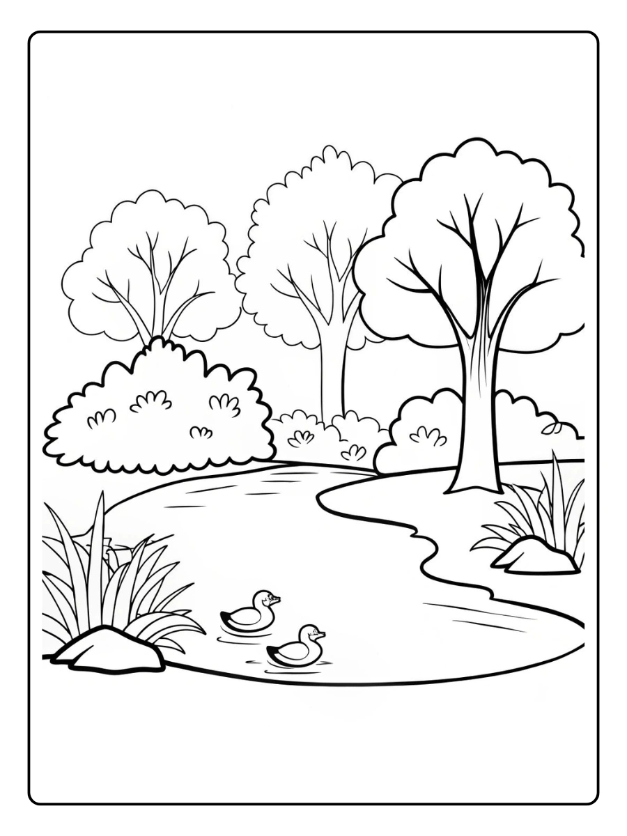 desenho de floresta para colorir (11)