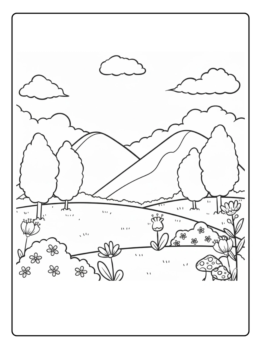 desenho de floresta para colorir (12)
