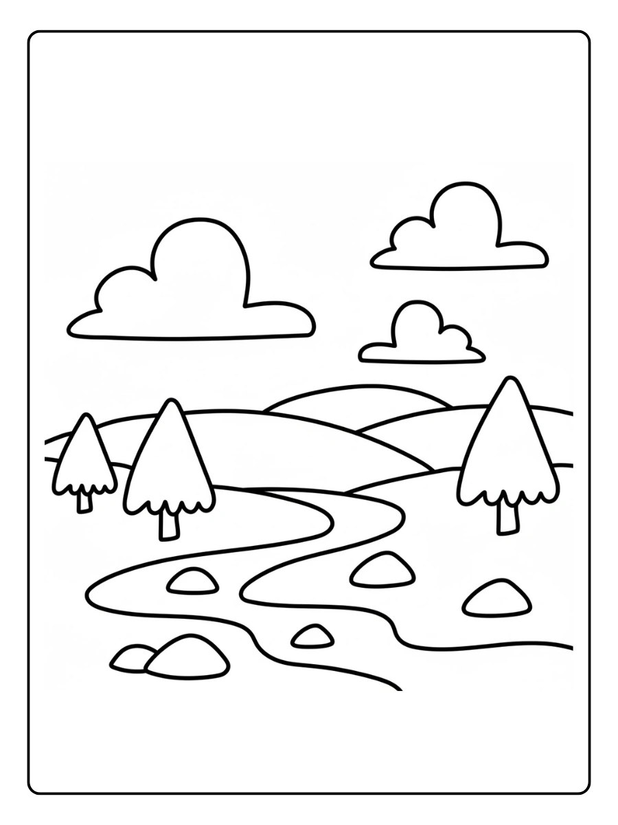 desenho de floresta para colorir (3)