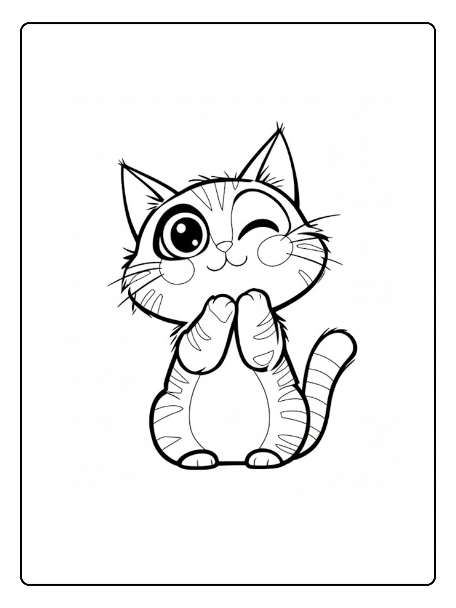 desenho de gato para colorir (14)