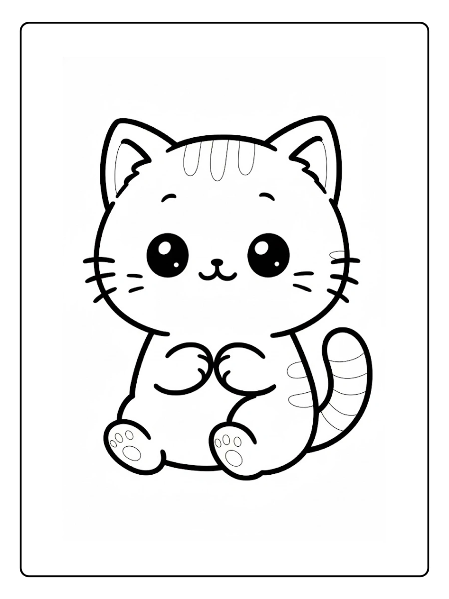desenho de gato para colorir (2)