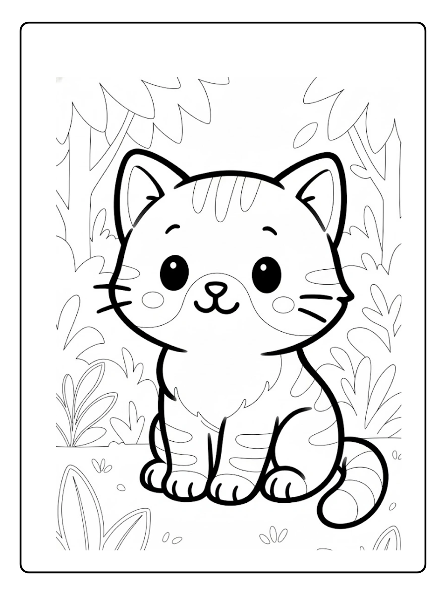 desenho de gato para colorir (3)