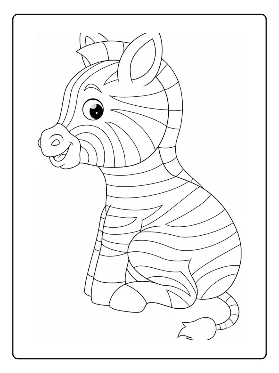 desenho de zebra para colorir (1)