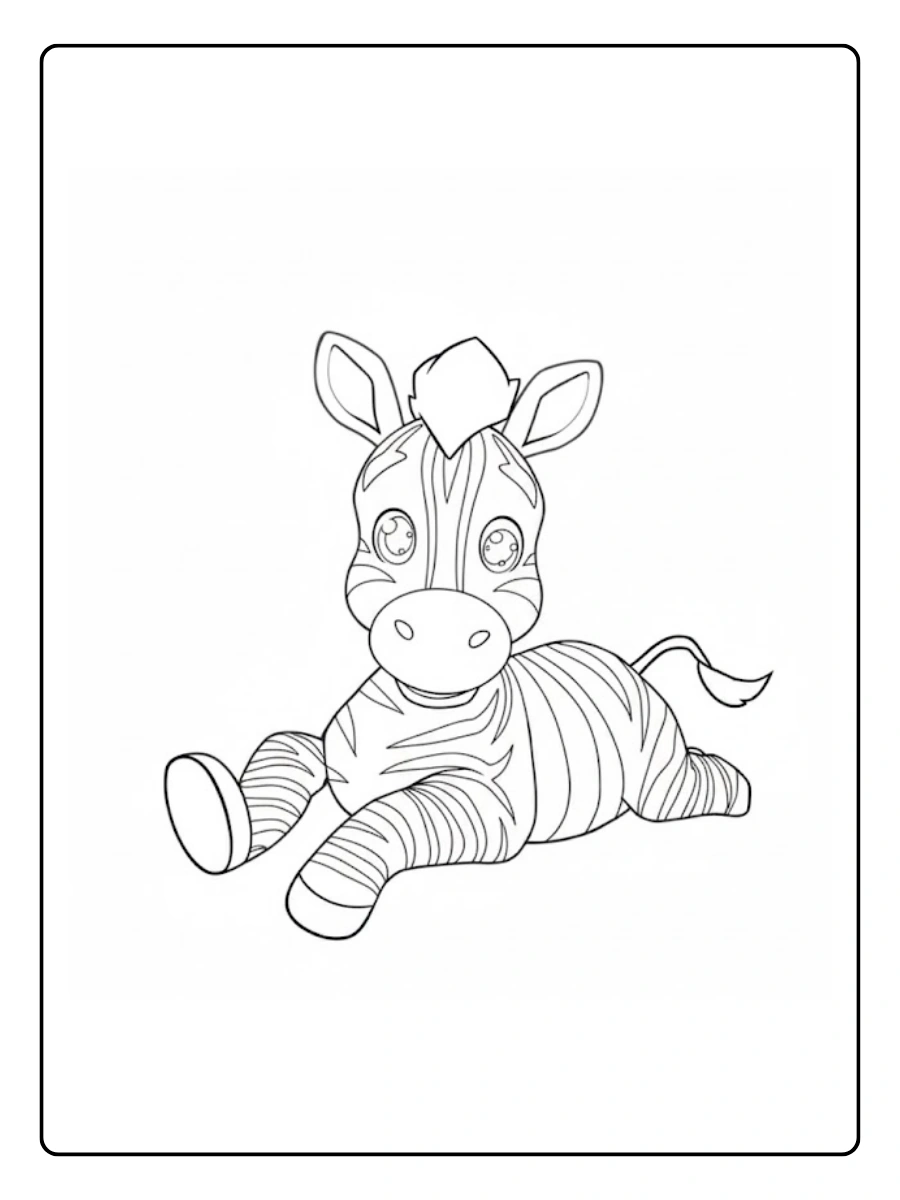 desenho de zebra para colorir (13)