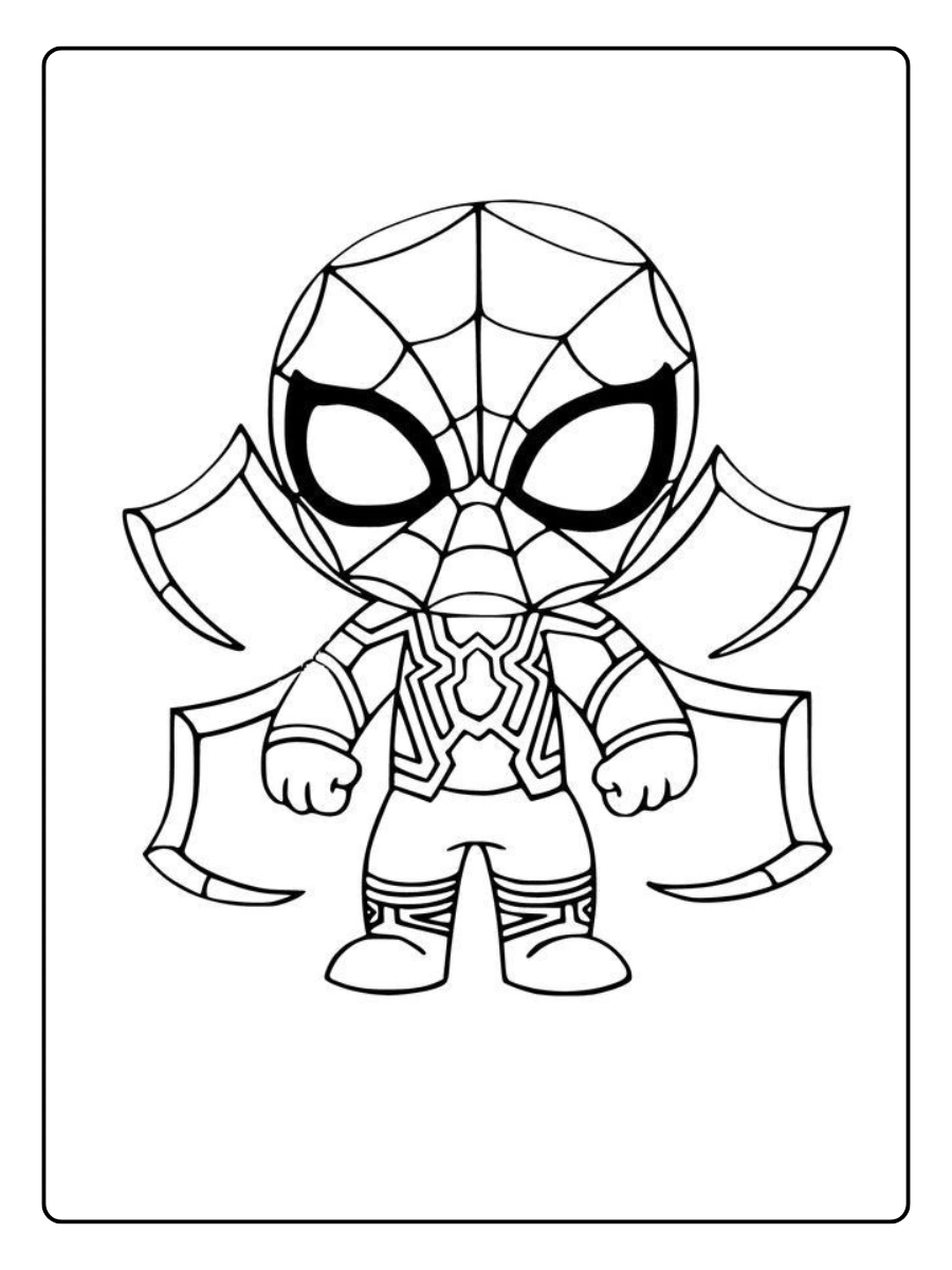 desenho do homem aranha para colorir (11)