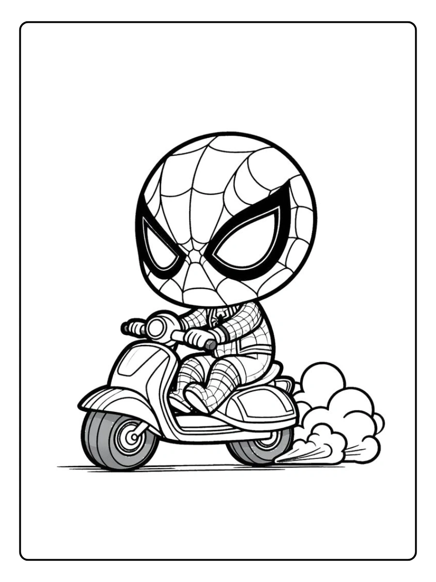 desenho do homem aranha para colorir (6)