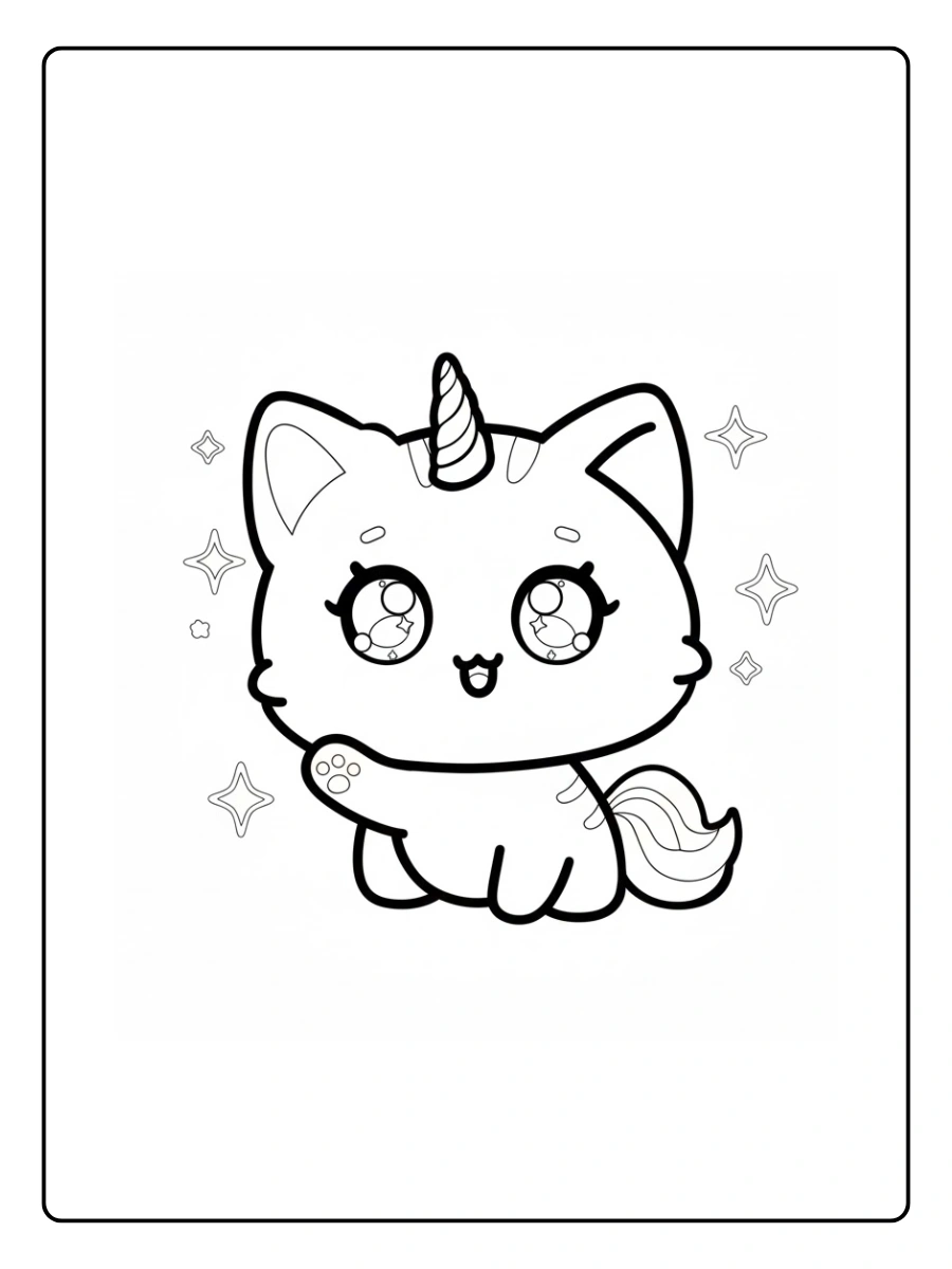desenho para colorir gato unicornio (1)