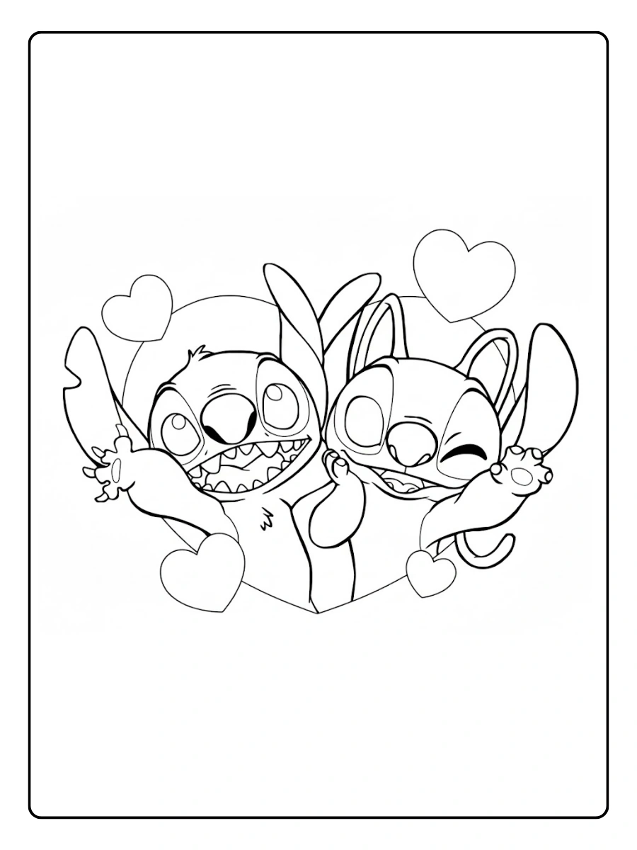 desenho para colorir stitch e angel (11)