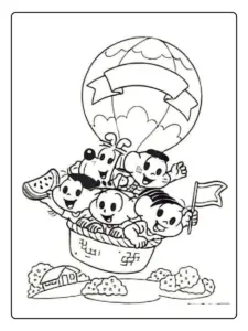 desenho para colorir turma da monica (14)