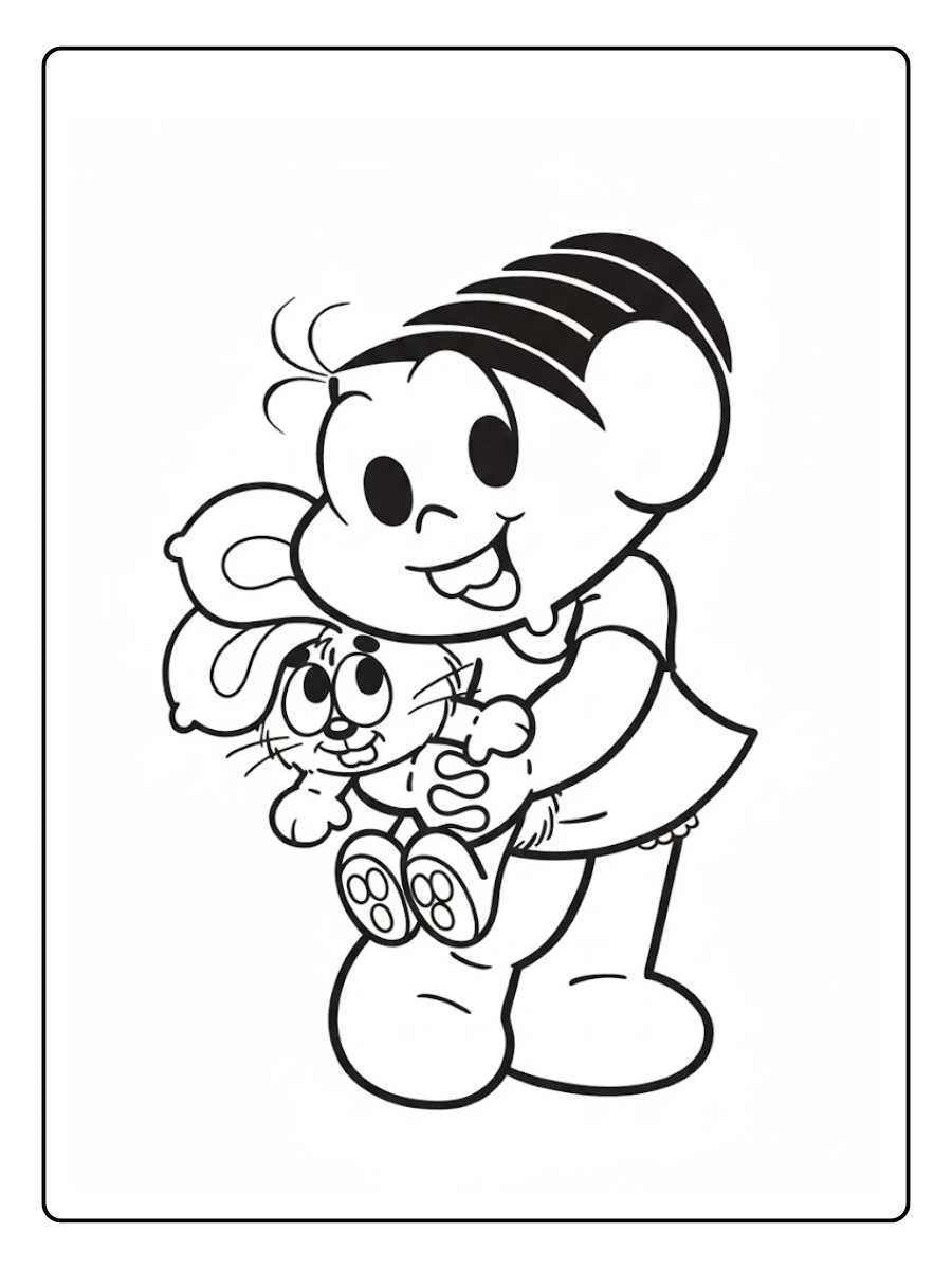 desenho para colorir turma da monica (2)