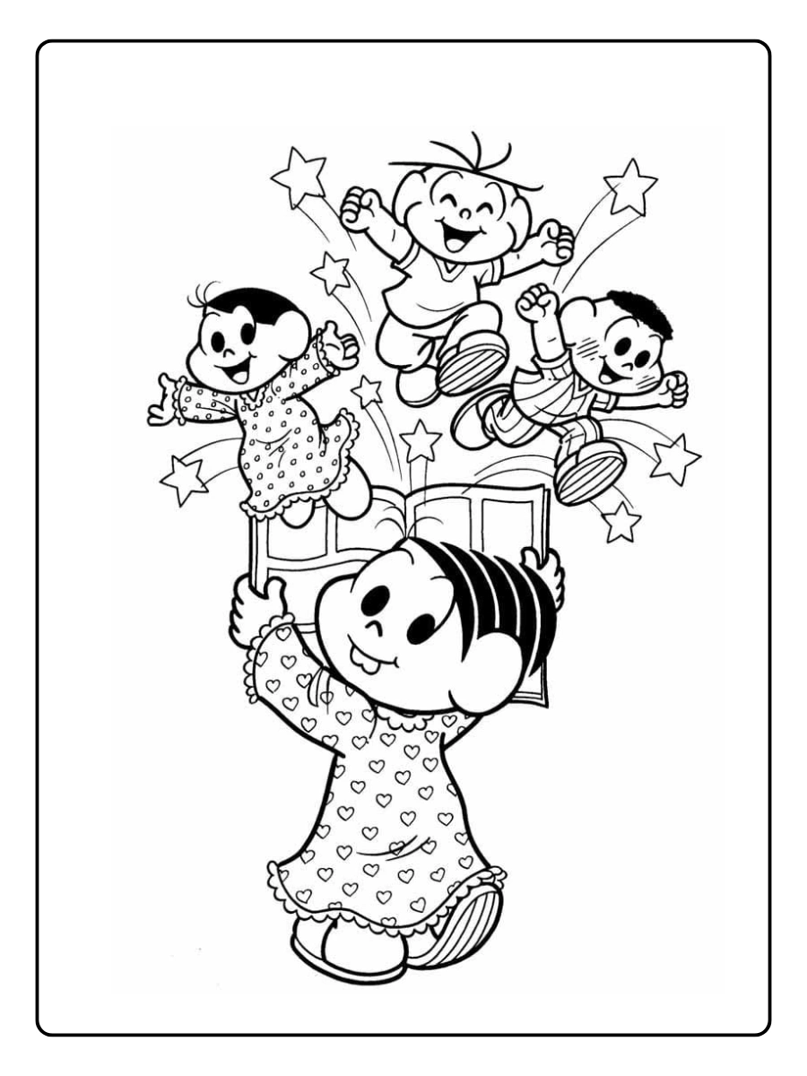 desenho para colorir turma da monica (8)